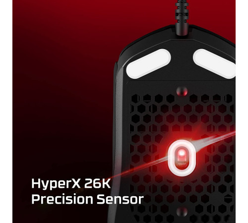 Игровая мышь HyperX Pulsefire Haste 2 черный