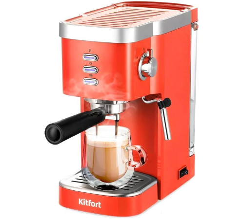 Рожковая кофеварка Kitfort KT-7114-1