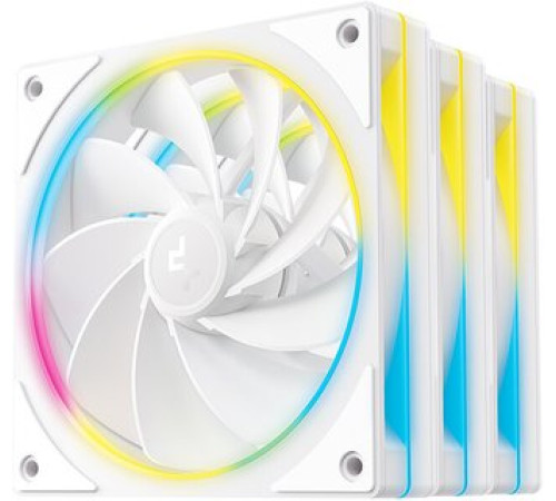 Комплект вентиляторов для корпуса DeepCool FL12R SE WH 3IN1 R-FL12RSE-WHAPN3-G