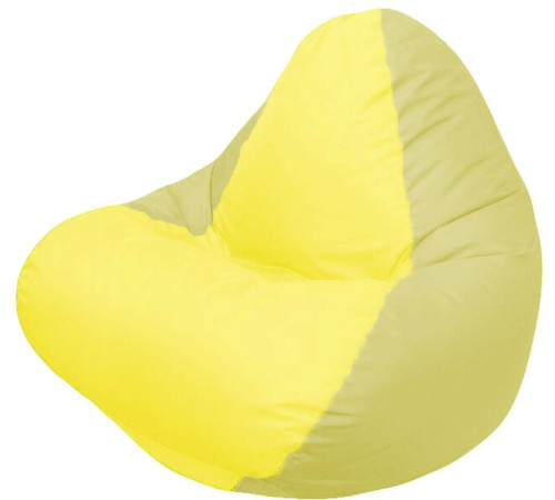 Кресло-мешок Flagman Relax Г4.1-033 оливковый/желтый