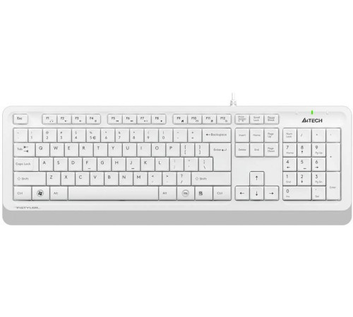 Клавиатура A4Tech Fstyler FK10 белый/серый