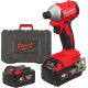 Винтоверт Milwaukee M18 M18BLIDRC-402C 4933492840 с 2-мя АКБ, кейс