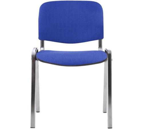 Офисный стул Helmi Изо HL-F01 359858 хром/ткань синяя с черным