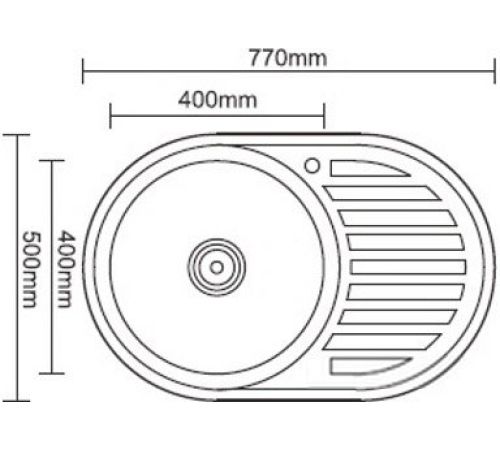 Кухонная мойка Ledeme L87750-L