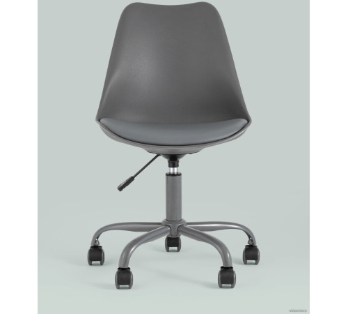 Офисное кресло Stool Group Blok пластиковый серый