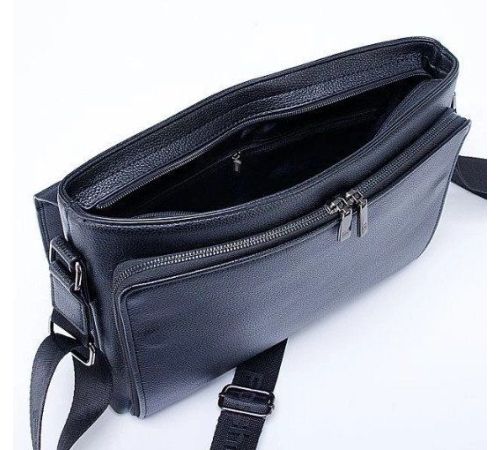 Мужская сумка Poshete 294-9936-3-BLK черный