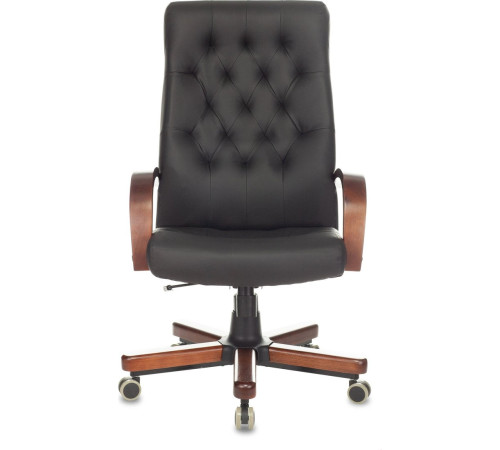 Офисное кресло Бюрократ T-9928WALNUT/ECO черный