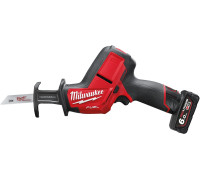 Сабельная пила Milwaukee M12 CHZ-602X Fuel 4933451511 с 2-мя АКБ, кейс