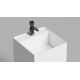 Умывальник Salini Armonia Square Top 01 130511TG S-Sense, глянцевый