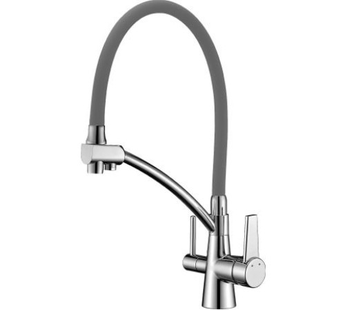 Смеситель Lemark Comfort LM3071C серый