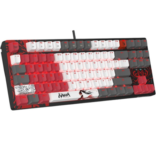 Клавиатура A4Tech Bloody S87 Naraka Bloody BLMS Red Plus