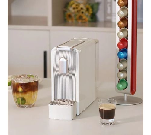 Капсульная кофеварка Scishare Capsule Coffee Machine S1109 евровилка, золотистый