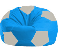 Кресло-мешок Flagman Мяч Стандарт М1.1-282 голубой/белый