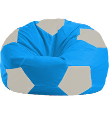 Кресло-мешок Flagman Мяч Стандарт М1.1-282 голубой/белый