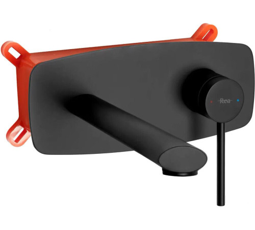 Смеситель Rea Oval + Box B8860 черный