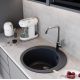 Кухонная мойка Mixline ML-GM13 551897 антрацит