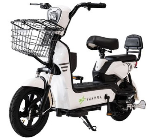 Электровелосипед Yakama S2 белый
