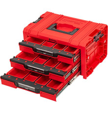 Ящик для инструментов Qbrick System PRO Drawer 3 Toolbox Expert RED Ultra HD