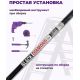 Сушилка для белья Comfort Alumin Group Потолочная 5 прутьев Black Diamond 200 см алюминий