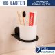 Набор аксессуаров для ванной Lauter 21SH2062 + 21SH42092 + 21SH42012 + 21SH212 Matt Black, 4 предмета