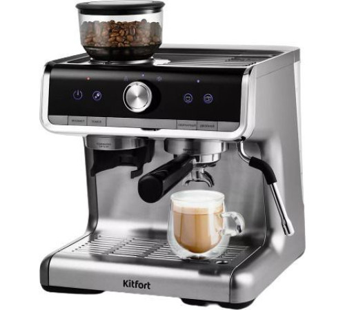 Рожковая кофеварка Kitfort KT-789