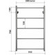Полотенцесушитель Stelmix Прямой ВПС П5 500х800