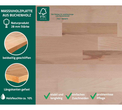 Стол-верстак Baumeister Конни BTC-008A антрацит