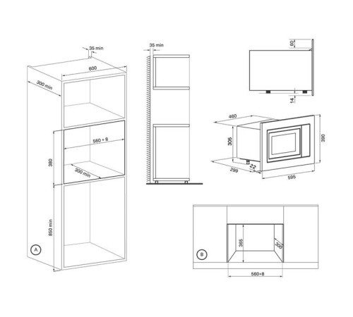 Микроволновая печь Krona Laune 60 S K
