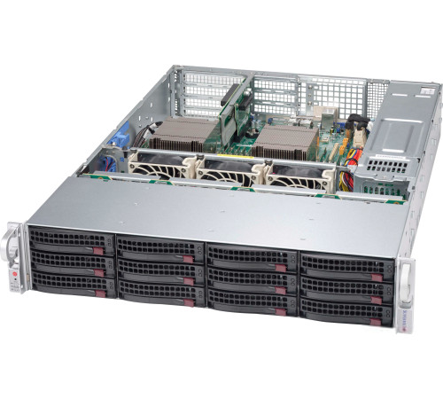 Корпус Supermicro SuperChassis CSE-826BAC4-R1K23WB 1200W