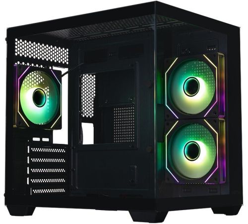 Корпус XASTRA QW400M 3ARGB-C6-AC QW400M-3FM12A-C6-AC черный