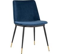 Стул Stool Group Мелисса велюр синий
