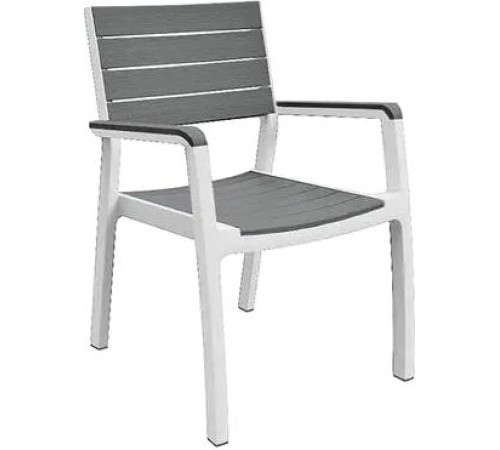 Кресло Keter Harmony Armchair 236052 белый/серый