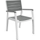 Кресло Keter Harmony Armchair 236052 белый/серый