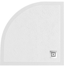 Душевой поддон BelBagno TRAY-MR-UNO-R-80-550-35-W-CR 80x80