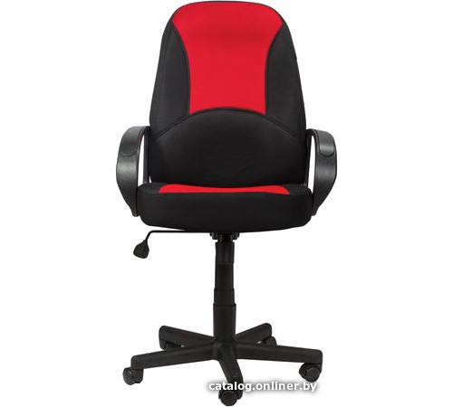 Офисное кресло Brabix City EX-512 ткань, черный/красный