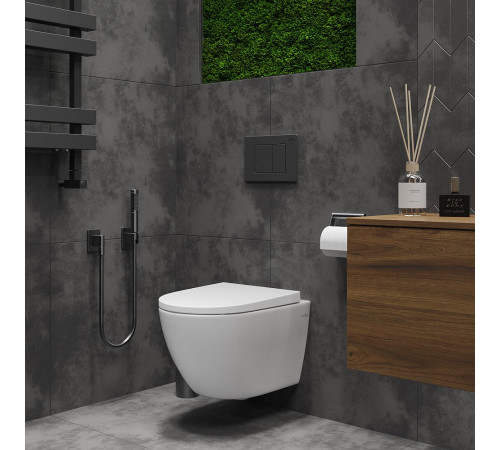 Унитаз подвесной Roxen Antares 530185-02 Rimless Soft Close