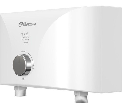 Проточный электрический водонагреватель кран+душ Thermex Vetro 5500 Combi