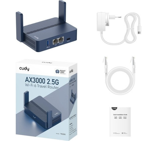 Wi-Fi роутер Cudy TR3000