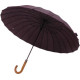 Зонт-трость Ame Yoke L65-24CH-1 бордовый