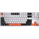 Клавиатура JEGG ZA87 Pro White Black Orange TNT Yellow