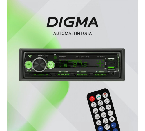 USB-магнитола Digma MCP-413