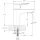 Умывальник Lauter 21855 + Awe 21CK128C
