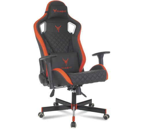 Кресло Knight Outrider черный/красный