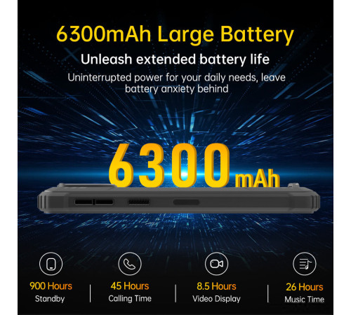 Телефон Oukitel WP32 4GB/128GB серый