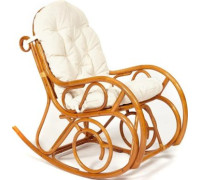 Кресло-качалка TetChair Milano без подушки коньяк