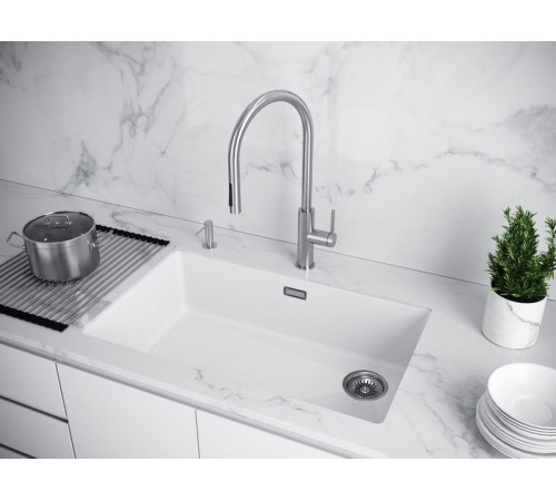 Кухонная мойка Paulmark Lumi LU74SK-WH