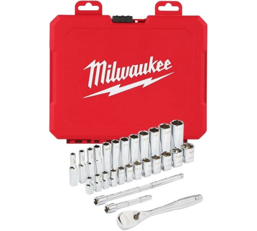 Набор торцевых головок Milwaukee 4932464943 28 предметов