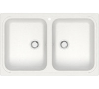 Кухонная мойка MARRBAXX Карельский камень модель 20/G31 белый