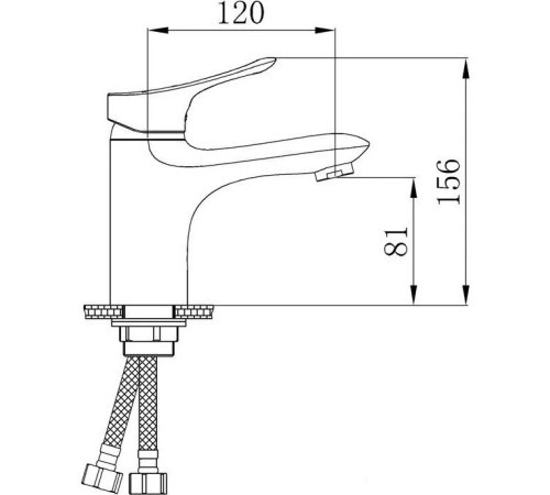 Смеситель РМС SL120-001F
