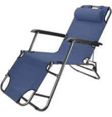 Шезлонг MonAmi HY-8007 синий